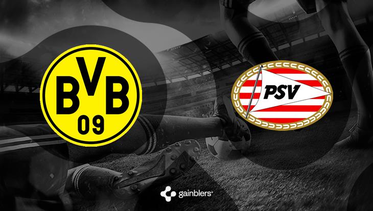 Prognóstico Borussia Dortmund - PSV Eindhoven. Liga dos Campeões | 13/03/2024